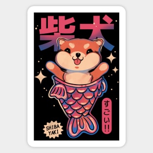 Shiba Yaki Sticker